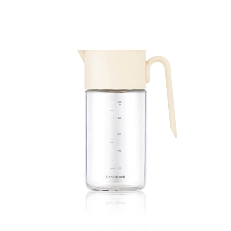 Bình Đựng Dầu LocknLock 550ml 2 Màu (Xám, Trắng) - CKO208 image number null
